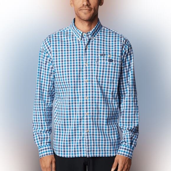 NWT Columbia Super Bonehead Long Sleeve Mend Orange Shirt - Size XL - Picture 4 of 5